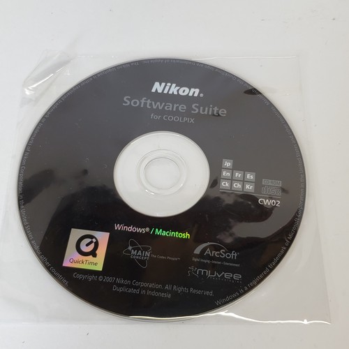 Nikon software suite coolpix - nikon,