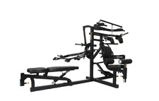 Palestra Powetec multisystem 4 postazioni. Colore nero,  impeccabile