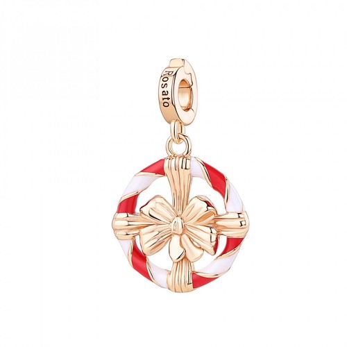 Charm rosato ghirlanda - charm,