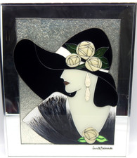 Specchio vintage Art Decò