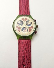 Swatch Chrono 1995 - SCG107 - Russian Treasury cinturino in pelle - Nuovo