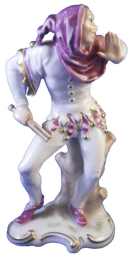 Bella figurina porcellana - bella, di