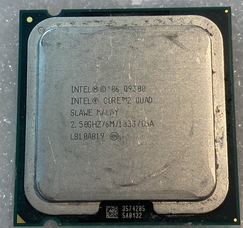 Cpu intel core quad q9300 - cpu,