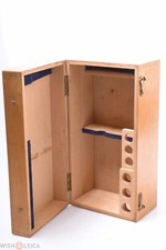 ✅ LEITZ, ZEISS, PZO, SPENCER, BAUSCH & LOMB? CUSTODIA MICROSCOPIO IN LEGNO