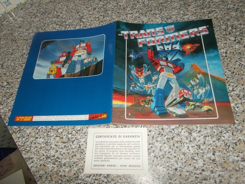 Album trans formers - formers, panini