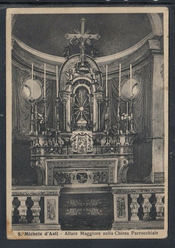 Cartolina san michele asti - michele, d'asti