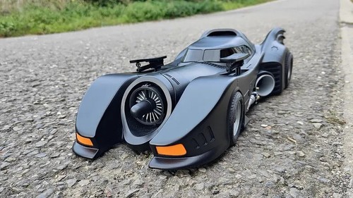 Corpo telaio batmobile rc - batmobile,