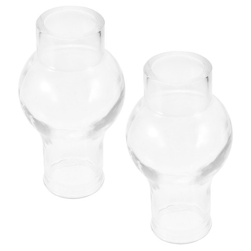 Pcs candle holder verre - 2,
