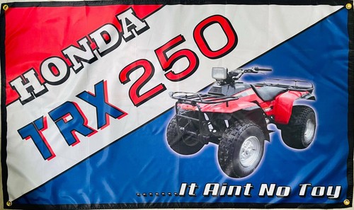 Honda trx 250 atv 3x5ft - atv, flag