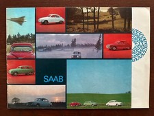 Brochure / brochure Saab USA 95 & 96 incl. Monte Carlo 850 MY 1966