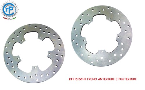Kit dischi freno anteriori - dischi, e