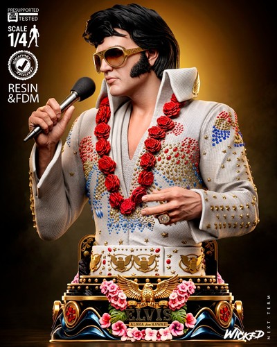 Elvis presley busto - elvis, busto,