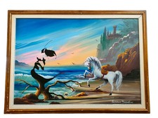 Oil painting on canvas "Romano