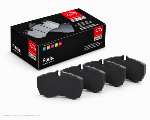 Apec rear brake pads for - brake, iveco