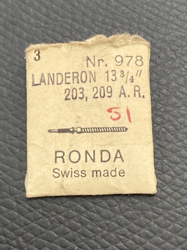 Landeron 203 ronda 978 - ronda, #978