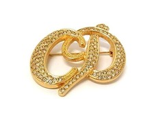 Dior Vintage Strass Spilla