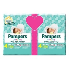 PAMPERS BABY DRY MAXI TAGLIA 4 PANNOLINI BAMBINI (7-18 KG) OFFERTA A SCELTA