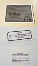 Kit adesivi Yamaha tt 600 350