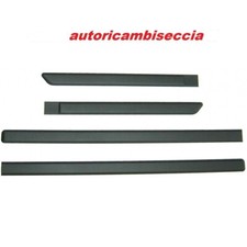 KIT SERIE MODANATURE PANDA 03  2003 AL 2011 NERE LATERALI PARACOLPI PER PORTE4pz