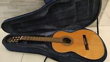 Chitarra classica Antonio Lorca con custodia rigida e supporto, anni '80