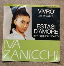 Iva Zanicchi Vivrò 45 Giri