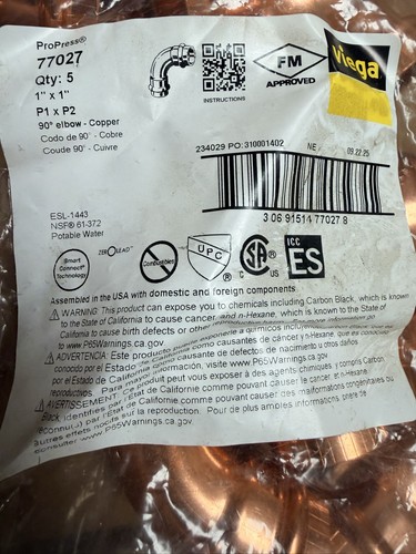 Viega 77027 propress - propress, x