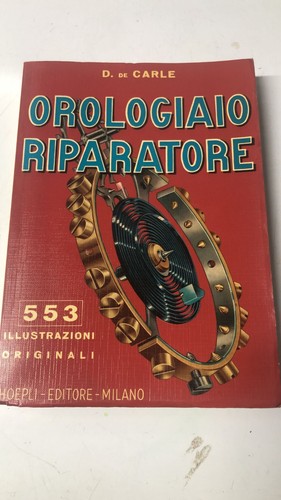 Libro orologiaio riparatore - libro, riparatore"