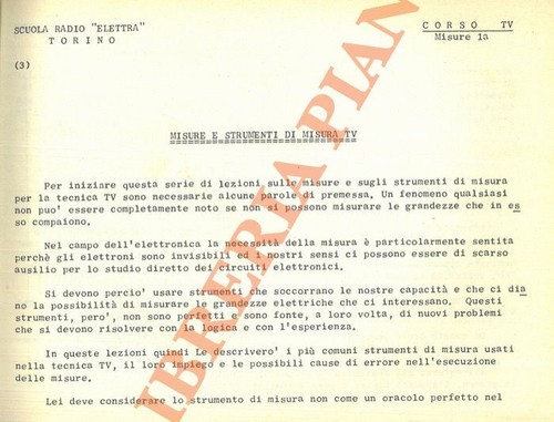 Scuola radio elettra torino - radio,