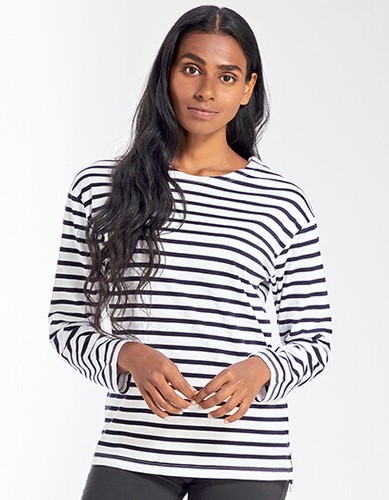 Donna uomo camicia - donna, righe