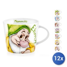 12x Tazze Tè Nani Sketch