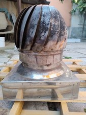 Comignolo Fumaiolo Girevole Acciaio Inox 37*37