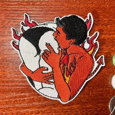 Naughty devil patch booty - devil,