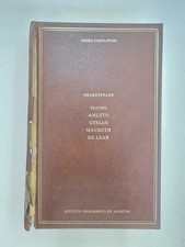 Teatro di Shakespeare Gedea Capolavori Amleto, Otello, Macbeth, Re Lear