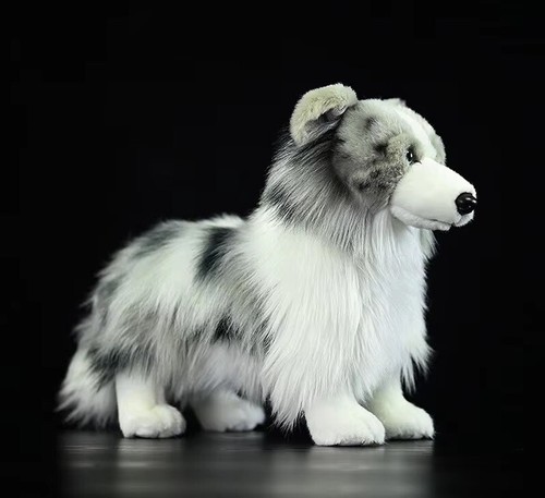 Peluche merle border - peluche, collie