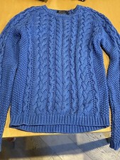 Maglione Polo Ralph Lauren Intrecciato Blu