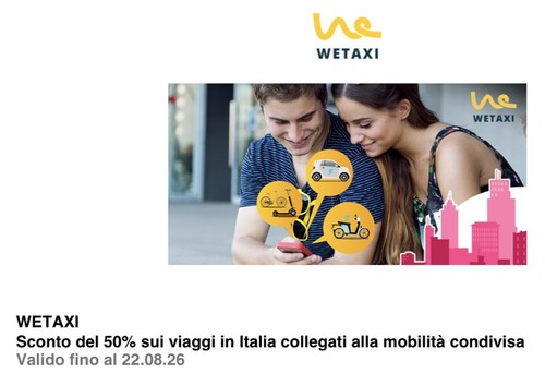 Wetaxi discount coupon gift - wetaxi,