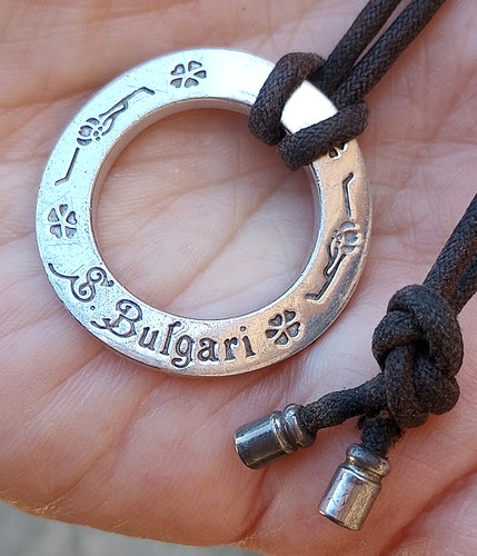 Collana bvlgari argento - collana, 925