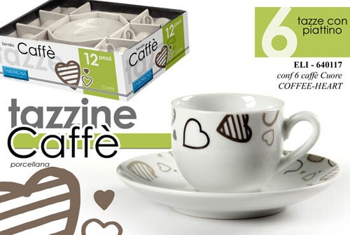 Set tazzine caffè - 6, 6
