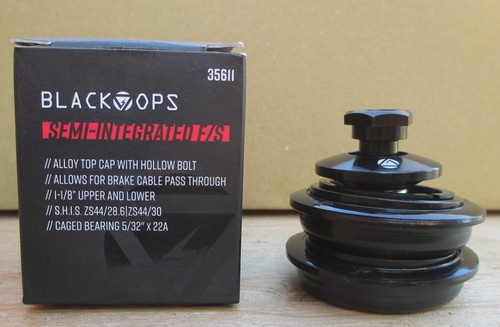 Cuffia black ops - black, semi