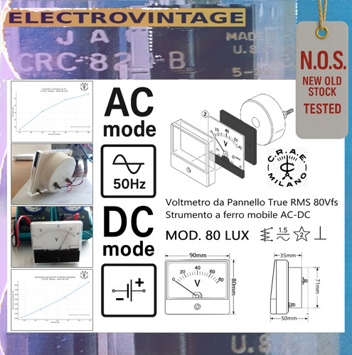 Voltmetro 80v true - voltmetro,