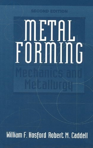Metal forming mechanics and - metal, forming: