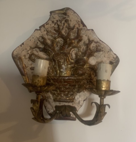 Coppia applique antiche