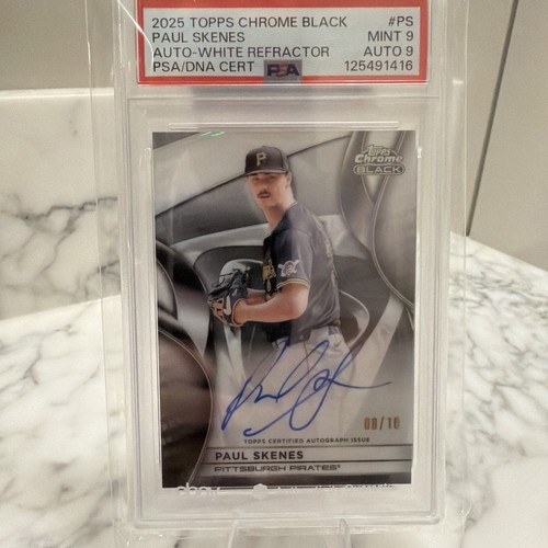 2025 topps chrome black paul - topps,