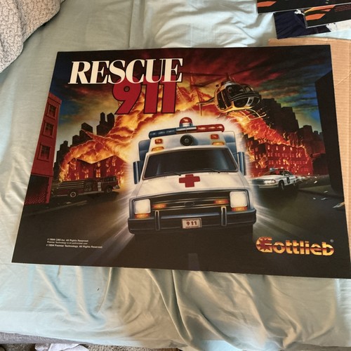 Gottlieb rescue 911 flipper - gottlieb,