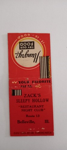 Zacks sleepy hollow - hollow, club