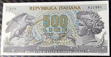 500 LIRE BIGLIETTO DI STATO