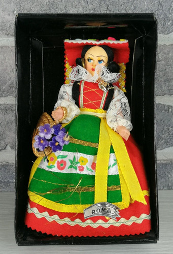 Bambola souvenir anni - bambola, 70