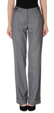  GREY  Pants MARIELLA ROSATI Pantaloni classico vita alta Trousers Hose