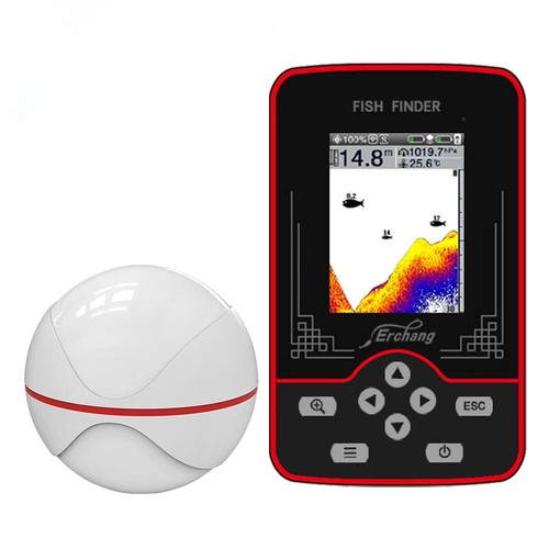 Fish finder sonar 60m - fish,