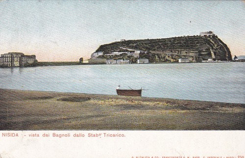 Cartolina napoli nisida - napoli, ,nisida